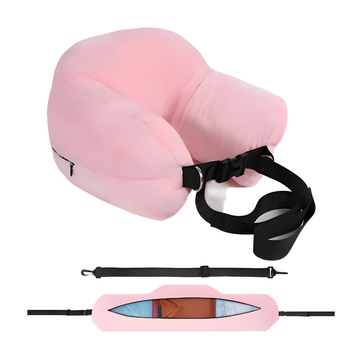 Adjustable U-Shaped Travel Neck Pillow