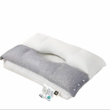 Cotton Two-Way Neck Pillow for Daily Comfort