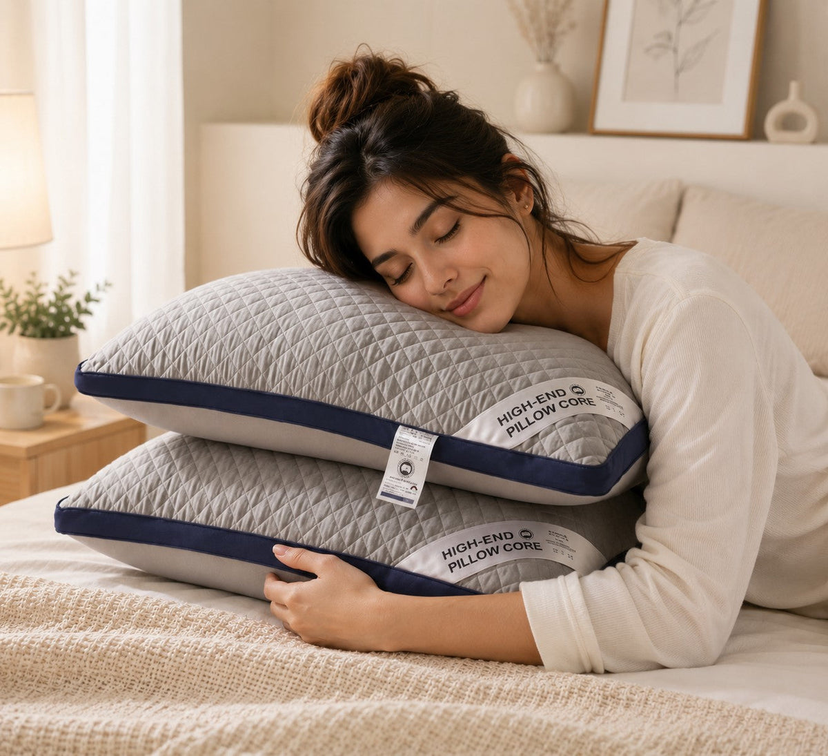 Hotel Quality Cotton Sleeping Pillow