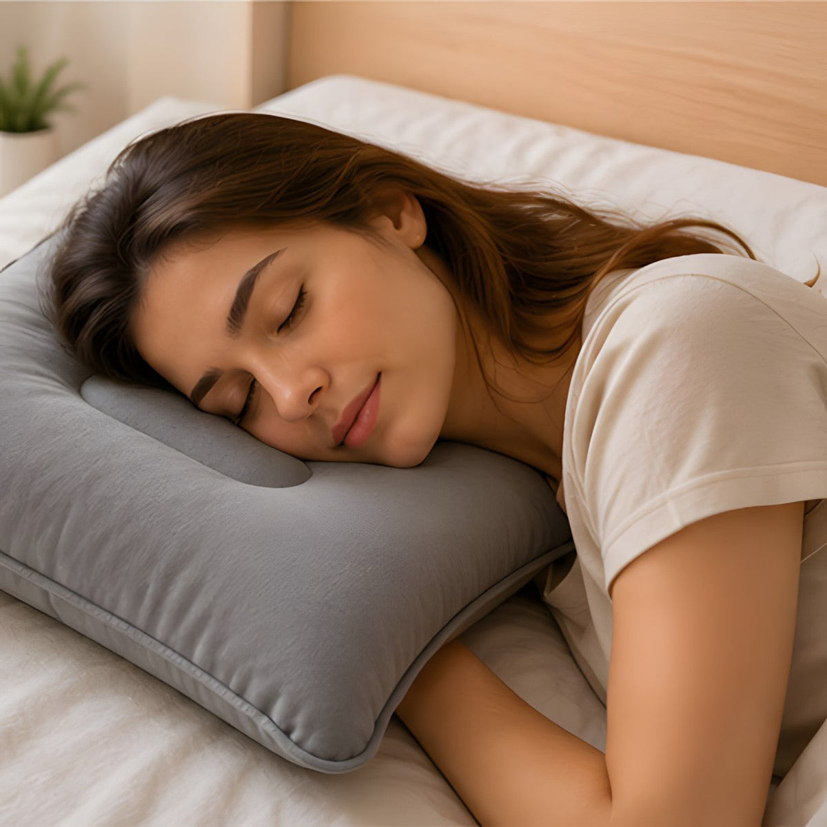 Portable Inflatable Travel Neck Pillow