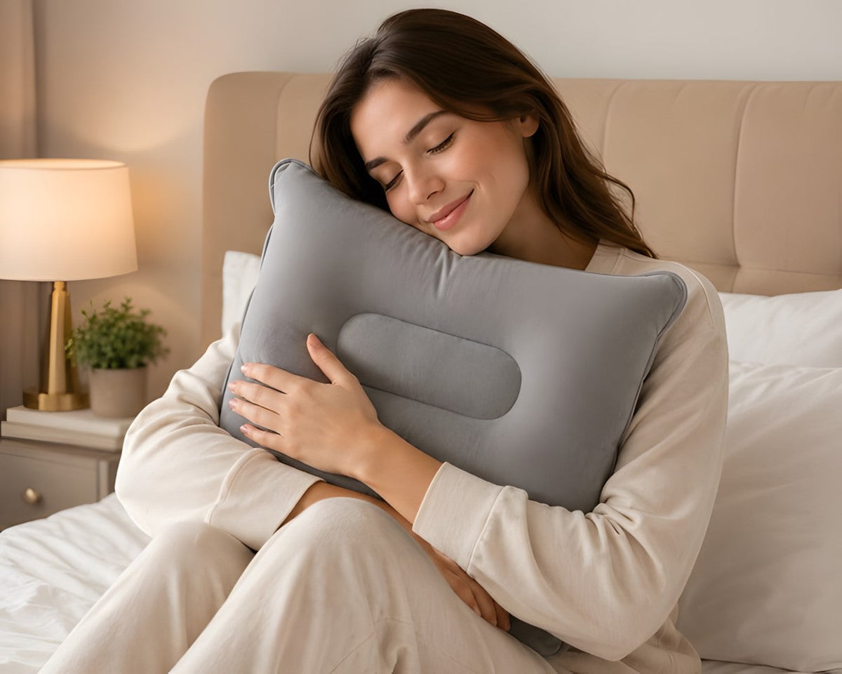 Portable Inflatable Travel Neck Pillow